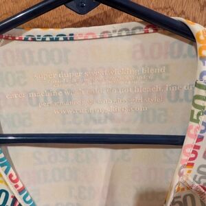 Colorful Graphic Performance Top